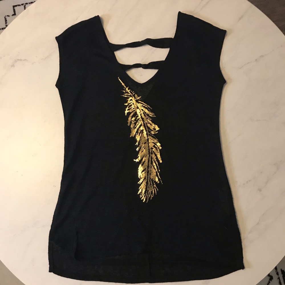 New Black Tee